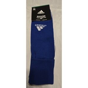Adidas Soccer Team Speed Pro OTC Aeroready Formation Medium NWT Blue/Gray Cush